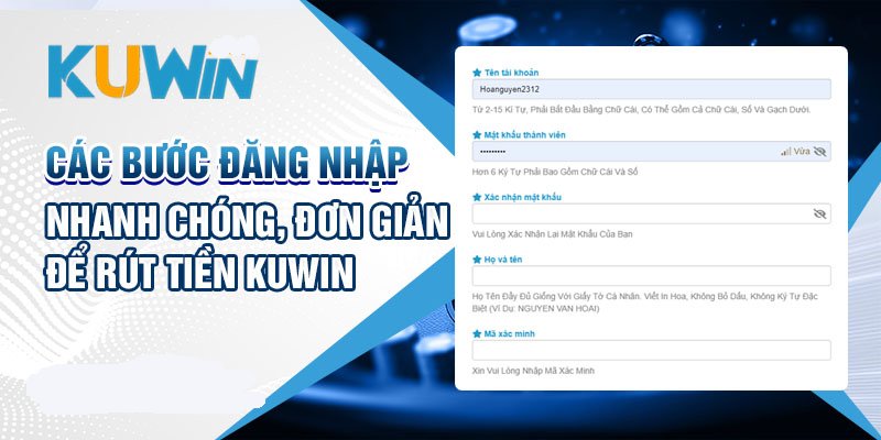 Rút Tiền kuwin